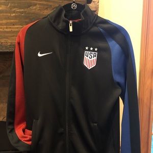 USA Nike Black Zip up jacket,